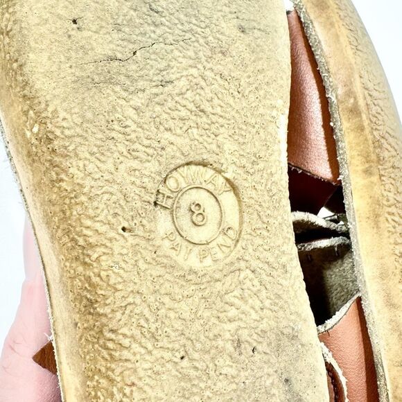 Salt water sandals camel color play condition 8 - Picture 6 of 10